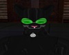 Latex Cat Mask Black V3