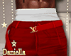 D| Christmas Pants Red