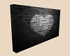 Light Shaped Heart Wall