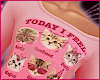 ! today i feel....