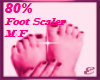 FOOT SCALER, 80%, M/F