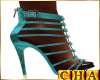 Sexy Turquoise Heels