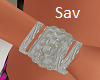 Silver bracelets (R)