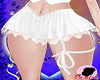 Can- Chenila White Skirt