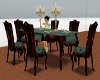 green animated dining