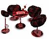 black & red table set 1