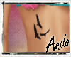 A| Birds Belly Tattoo