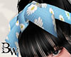 [Bw] Blue Daisy Headband