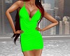 Simple Neon Green Dress