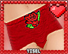 Y. Rose Red Diaper