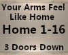 Your arms feel like home