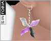 ::S::Fairy Earrings Lila