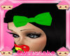 *C* Green Kids Bow Child