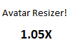 Avatar Resizer 1.05X