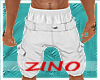 White Cargo Shorts 