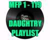 MNG Daughtry playlist