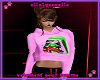 christmas elf pink hoodi