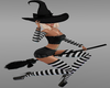 Animated Halloween Broom