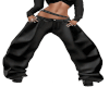Sassy Black Cargo Pants