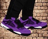 Purple Sneakers M
