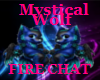 Mystical Wolf Fire Chat