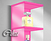 Hot Pink Parfume Shelves