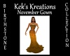 November Gown