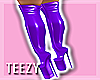 💋Toy Boot Purple EMBX