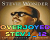 Overjoyed Stevie Wonder