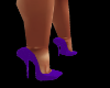 purple sparkley shoes