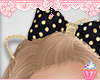 Gold Cat Ears Bow 