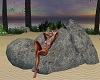 Beach Rock With Poses