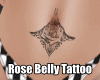 sw Rose Belly Tattoo