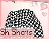 Houndstooth Shorts Skirt