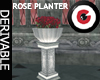 Vampire Roses Planter