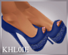 K blue Diamond heels 