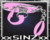 X Bina Pink Choker X