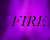 Purple Fire Head