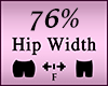 Hip Butt Scaler 76%