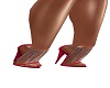 Red Beaded Heels