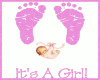 Baby Its A Girl Wall Pic