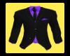 Black & Purple Suit