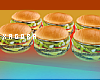 Deluxe Burger Tray