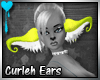 D~Curleh Ears: Yellow