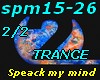 Speack my mind-TRANCE2/2