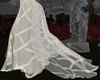 layable sheer lace tram