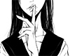 Sexy Anime Baddie Cutout