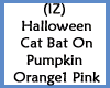 Cat Bat On Pumpkins O1Pi