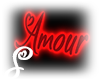 =S="Amour" SignNeonRed