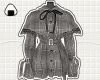 Cape Trench Coat GY plai